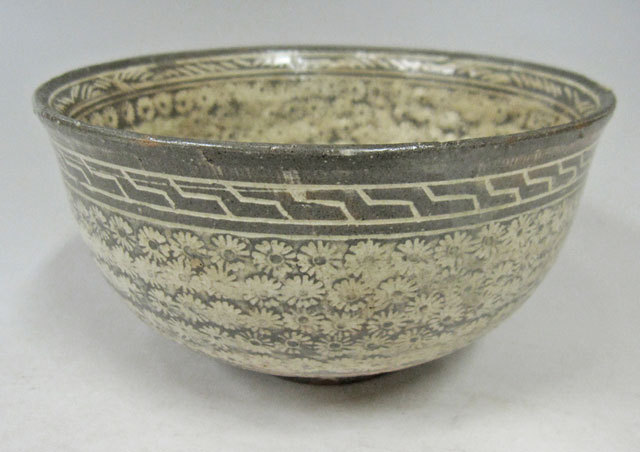 貫入の美しい 茶碗 李朝？ 茶道具 李朝 三島鉢 茶碗 李朝 陶磁器 韓国