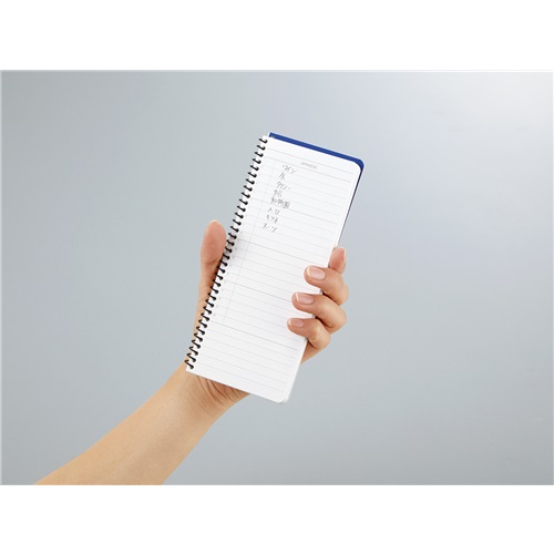 MDS BtoB |#コクヨ 単語帳 スパイラルとじ 44枚 別寸174×75mm 青 ﾀﾝ40B