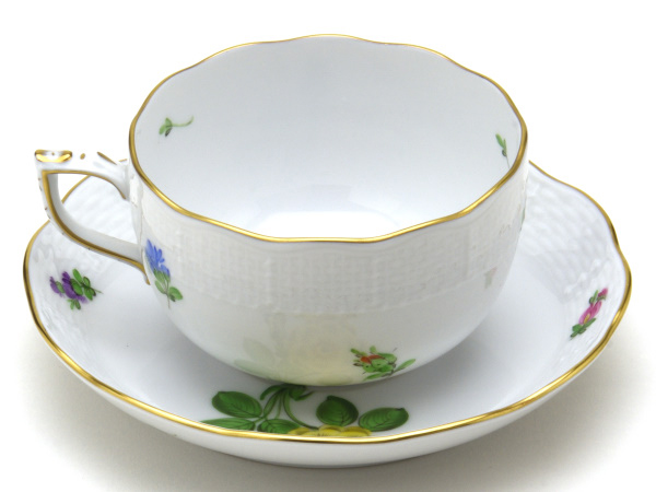 ヘレンド(Herend) ティーカップ(200cc)&ソーサー グスターヴ(00724/GV