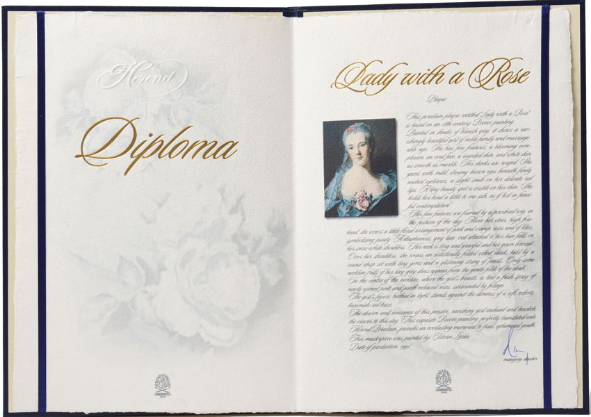 55%Off】ヘレンド(Herend) 陶板画(高さ:40cm,幅:30cm) スペシャル