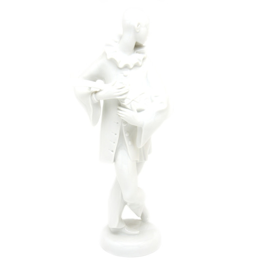 ジノリ アンティーク イタリア製 フィギュリン磁器人形2点セット