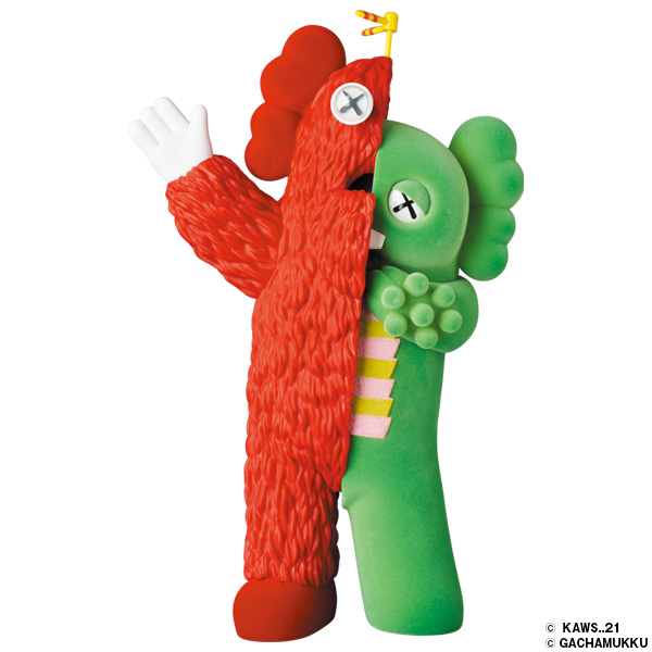 KAWS KACHAMUKKU Black colorway ガチャピン ムック KAWS