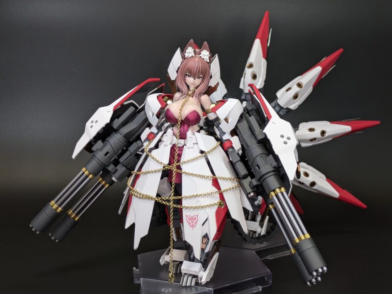 メガミデバイス 皇巫 アマテラス 日蝕 完成品 塗装品 メガミデバイス