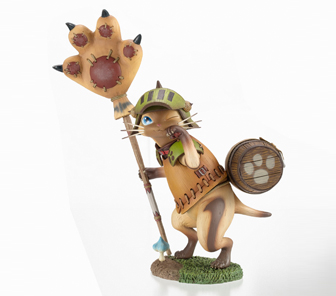 動くアイルー2種類セット 動く！ アイルー フィギュア 2種類セット