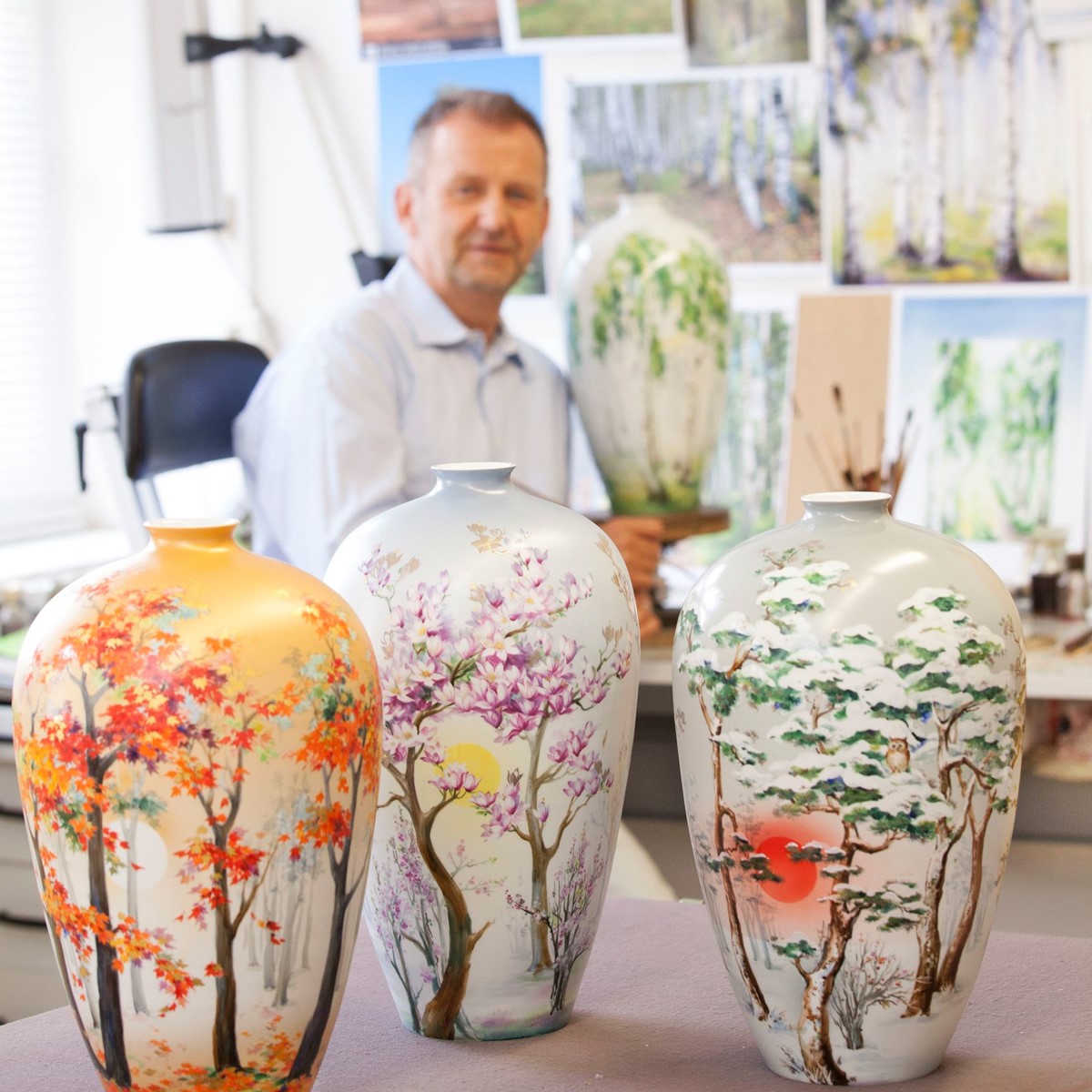 ドイツの名窯マイセン 日本公式サイト|花瓶｢春の目覚め｣