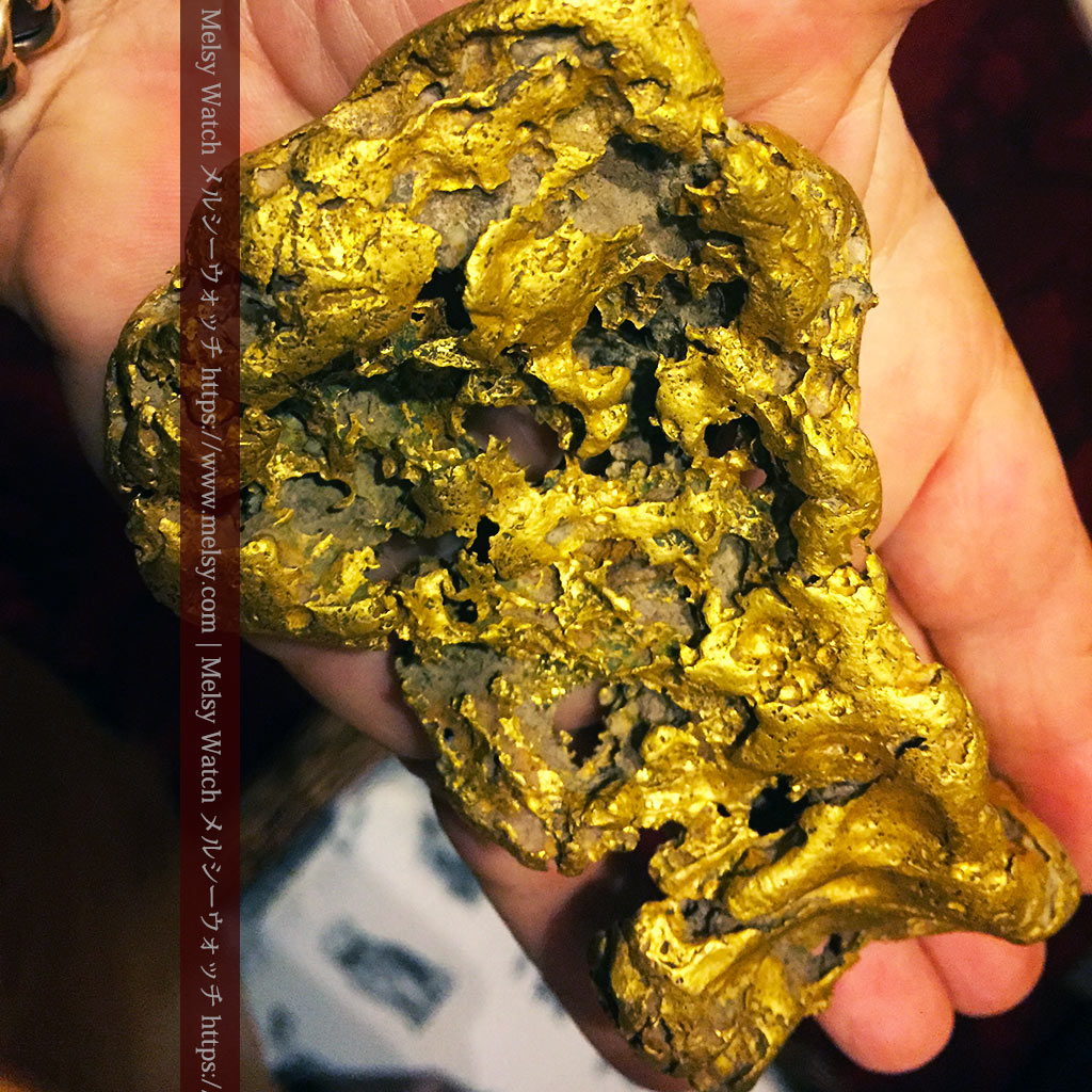 700g超えの超特大自然金 - 自然金と金塊販売のゴールド商館メルシー
