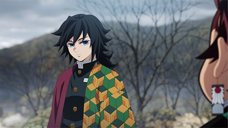 冨岡義勇 柱稽古編 KV アナザーカット 等身大タペストリー 鬼滅の刃 冨岡