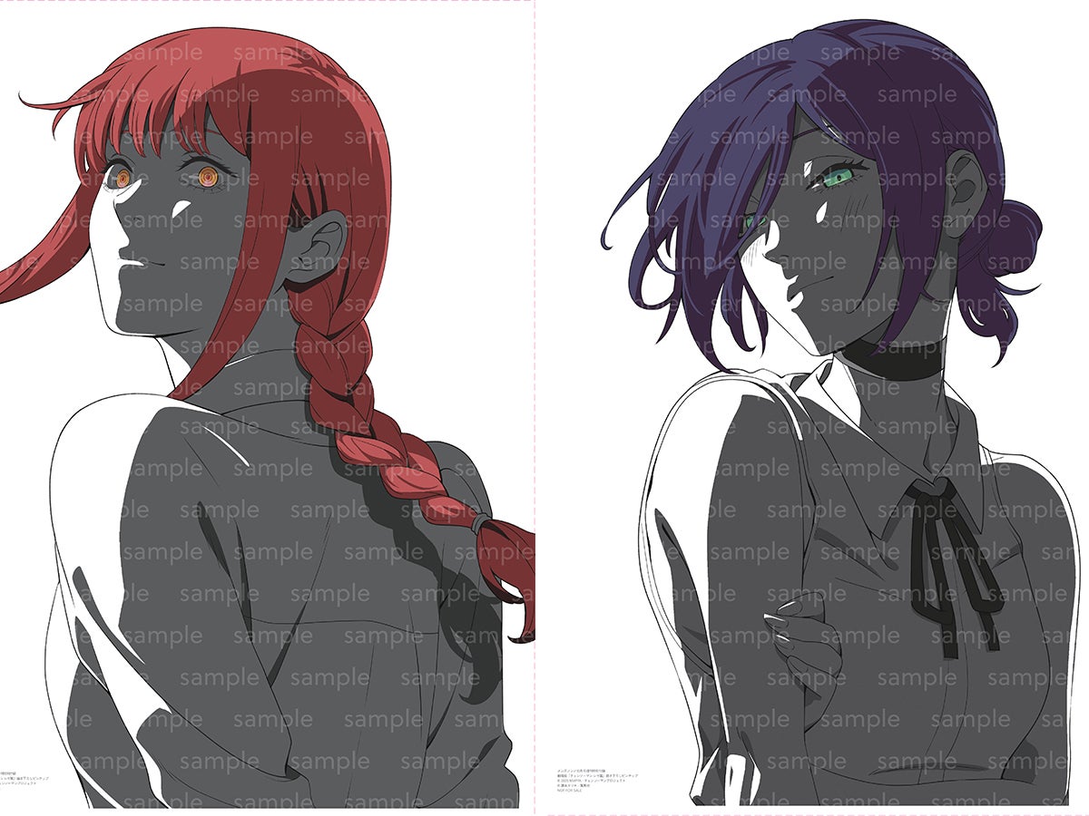 メンズノンノ10月号増刊（9月9日発売）にて、レゼ＆マキマのアニメ描き