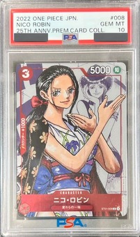 ワンピースカード ニコ・ロビン 中国語版 psa10 早い者勝ち】中国版