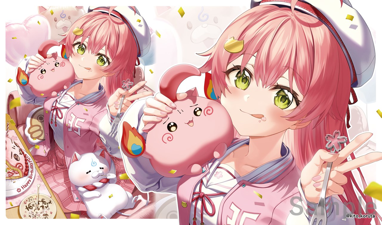 ホロライブ さくらみこ プレイマット WGP ホロカ さくらみこ プレイ