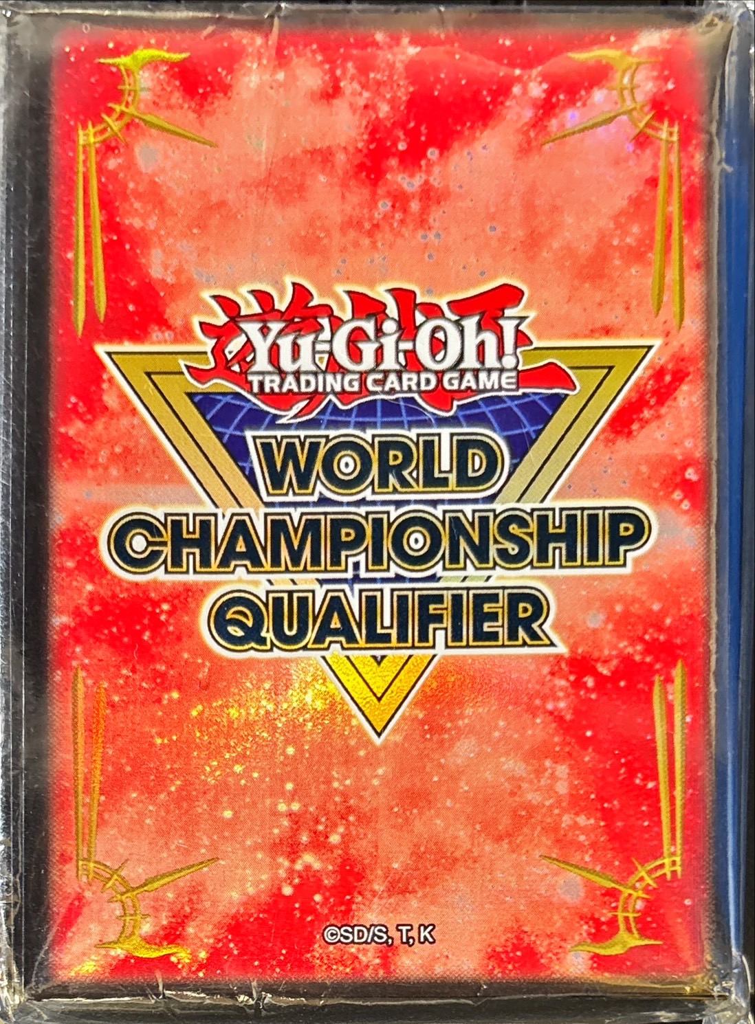 未開封】遊戯王 公式 WCQ 2019 スリーブ 青 100枚 即購入OK！】遊戯王