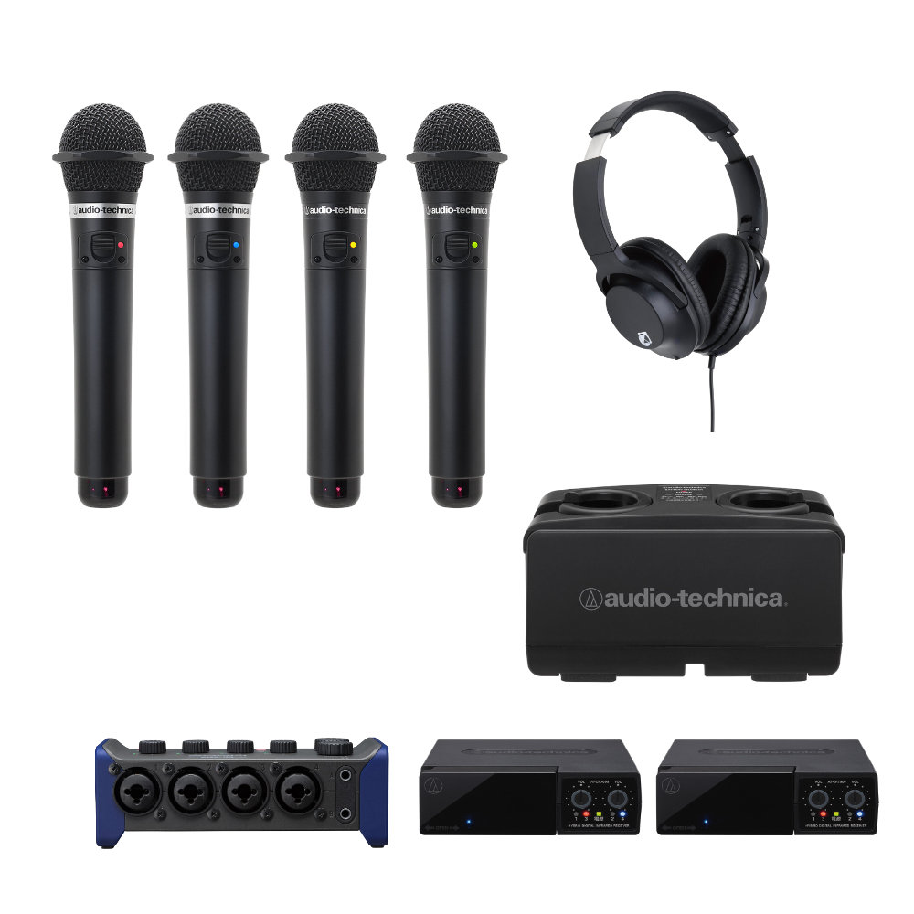 ZOOM WEB会議向け オーディオインターフェイスセット AMS-44(赤外線