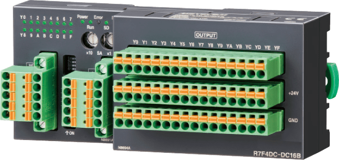 少点数一体形リモートI/O R7F4DCシリーズ｜株式会社エムジー