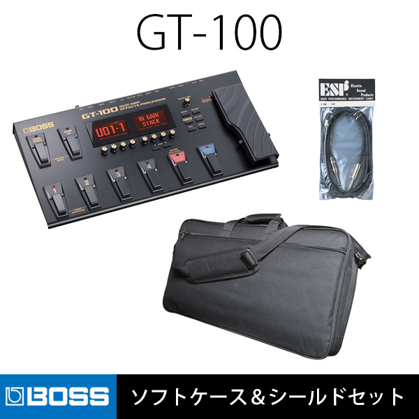 商談中】BOSS GT-10 マルチエフェクター ハードケース&説明書付き