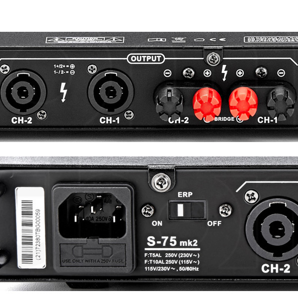 パワーアンプ 【thomann S-100mk2】 ※送料無料