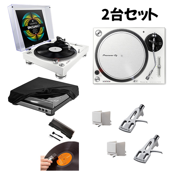 早い者勝ち Pioneer DJ PLX-500-w ターンテーブル 2台セット 早い者