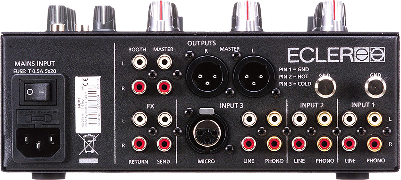 ECLER nuo3 DJミキサー 【ジャンク扱い】 ジャンク ECLER NUO3 DJ