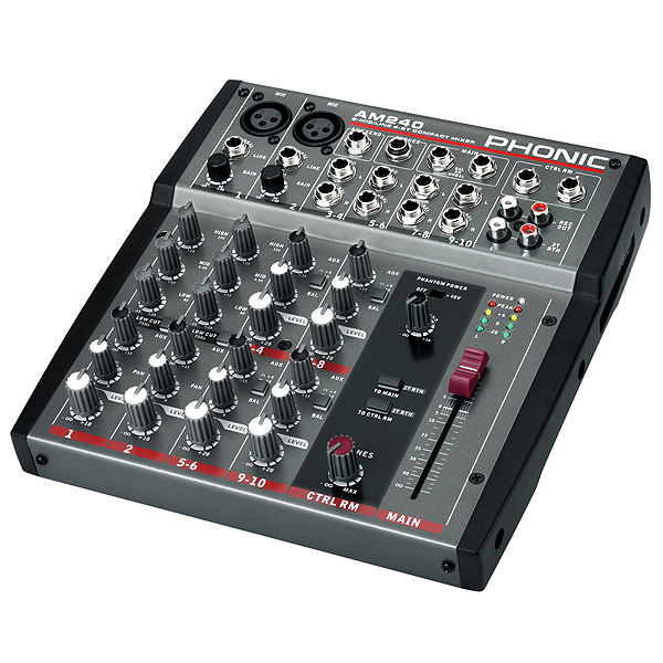 PHONIC AM642D USB オーディオミキサー AM 642D USB – Sounds Inc