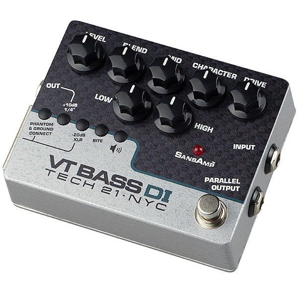 TECH21(テック21) ／ SansAmp：VT Bass DI -アンプシミュレーター