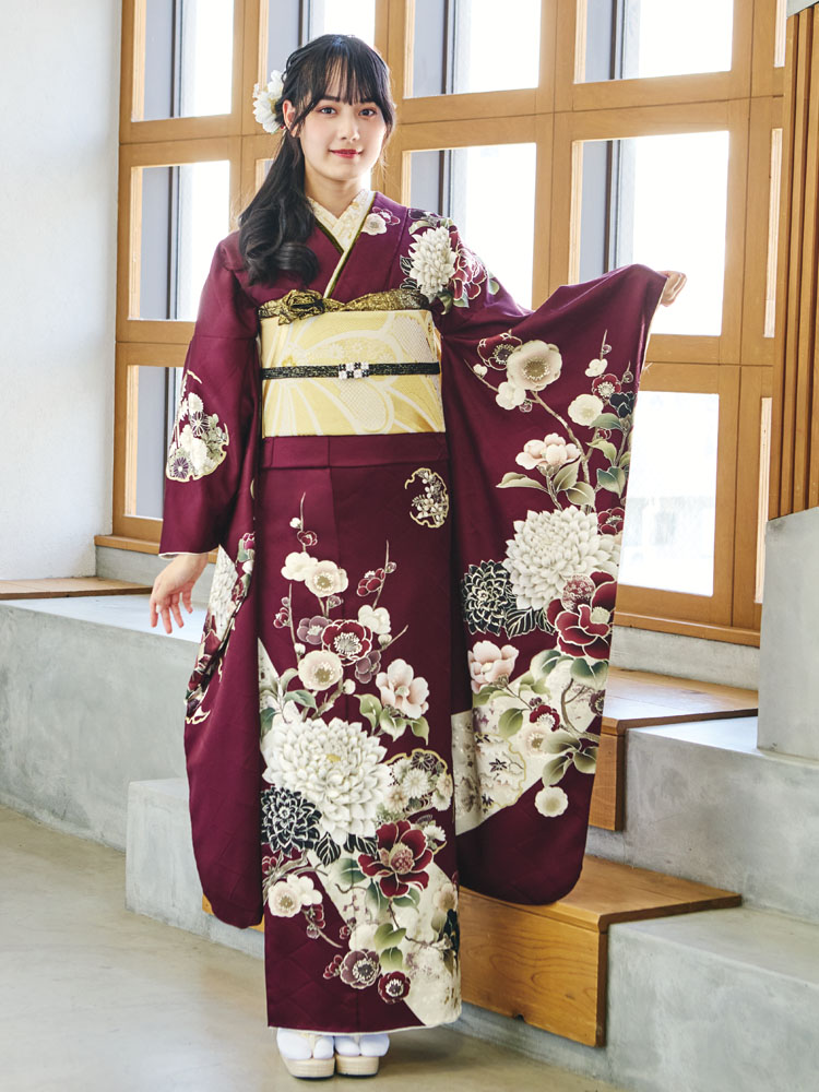 シンプルモダン振袖 S708 | 岐阜・大垣・一宮で振袖レンタル・購入