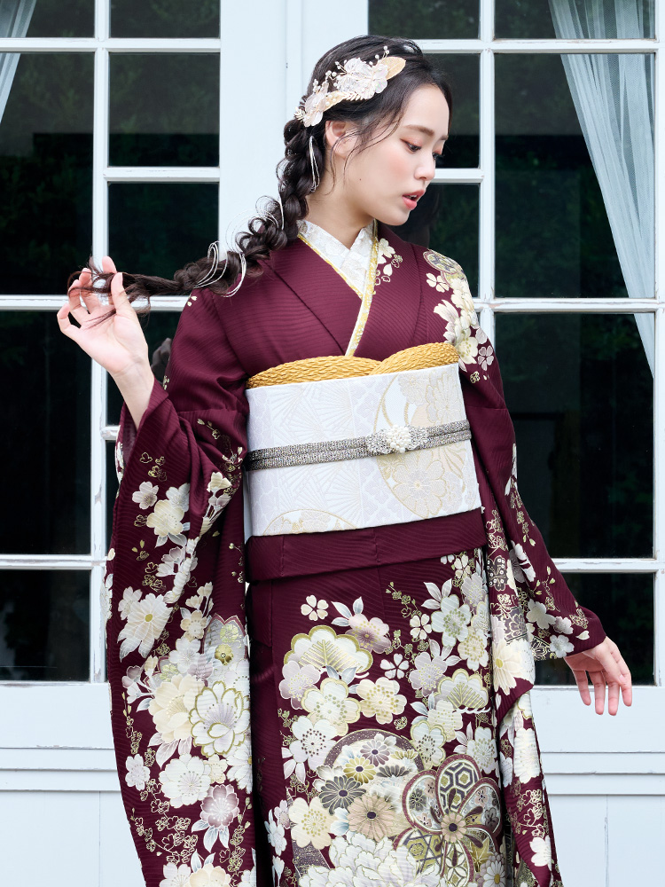 シンプルモダン振袖 H816 | 岐阜・大垣・一宮で振袖レンタル・購入