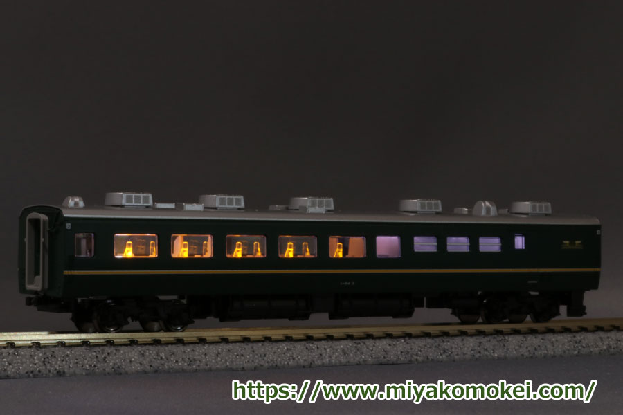 Nゲージ】 エヌ小屋 瑞風、ななつ星ほか室内パーツ入荷しました | 鉄道