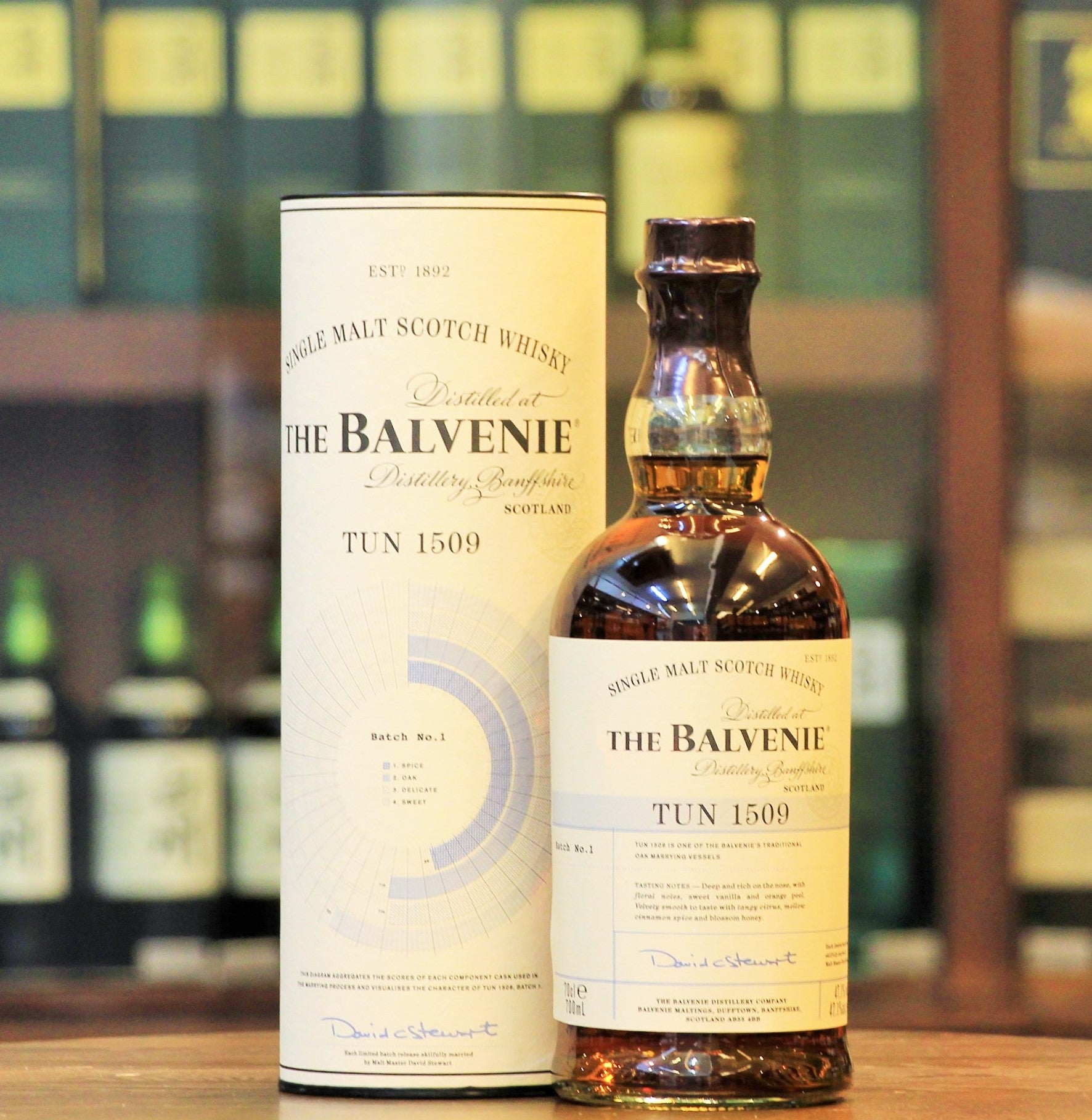 Balvenie Tun 1509 Batch No. 1 Single Malt Scotch Whisky 2014