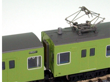 201系体質改善工事施工・クーラー交換車(ウグイス)6両セット