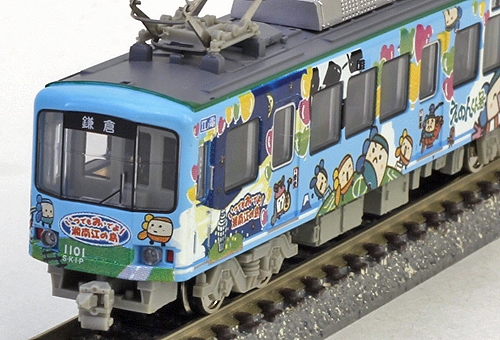 OE5 江ノ島電鉄1100形 スキップえのんくん号（増結用T車） MODEMO OE5