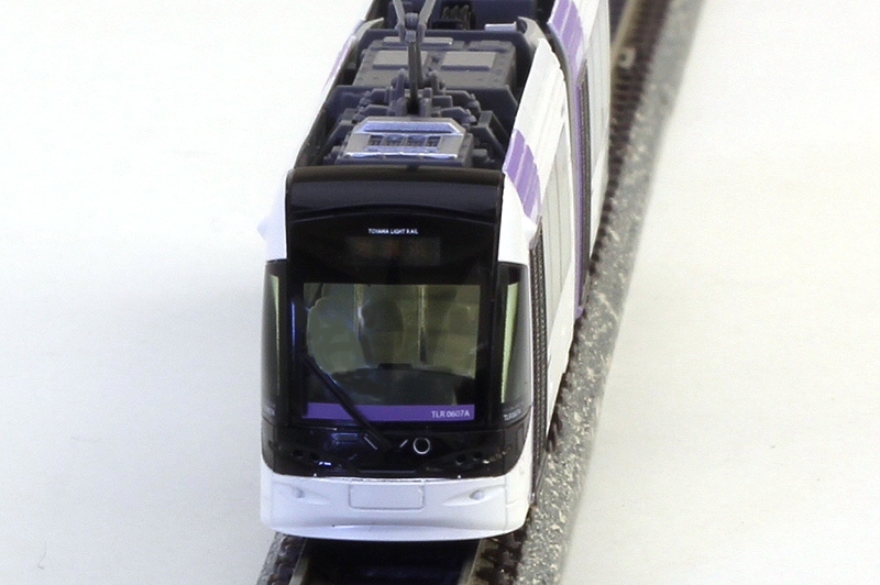 KATO 富山ライトレール赤、紫、青、緑、とやまグリーントラム