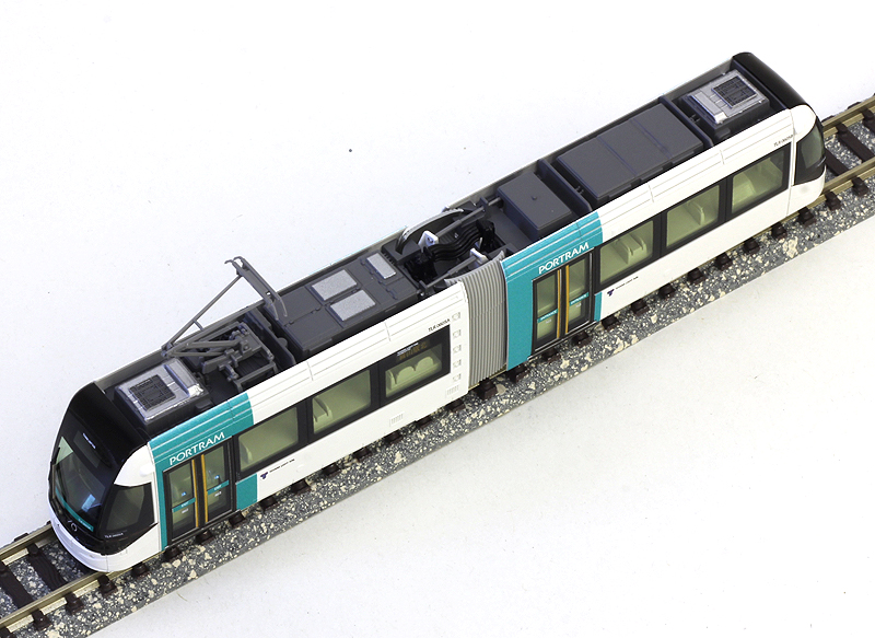 KATO 富山ライトレール赤、紫、青、緑、とやまグリーントラム