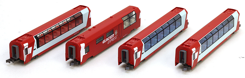 新品未使用KATO アルプスの氷河特急 増結 4両セット 10-1146 カトー