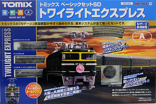 TOMIX Nゲージ ベーシックセットSD トワイライトエクスプレス 90172