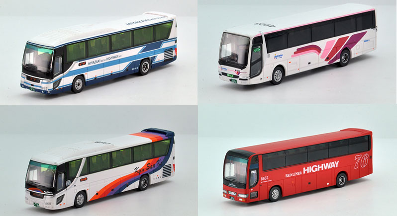 フェニックス号30周年記念4台セット バスコレクション バスコレ Amazon