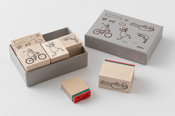 スタンプ 木製セット B柄 オジサン30th(35598006)｜ミドリオンラインストア