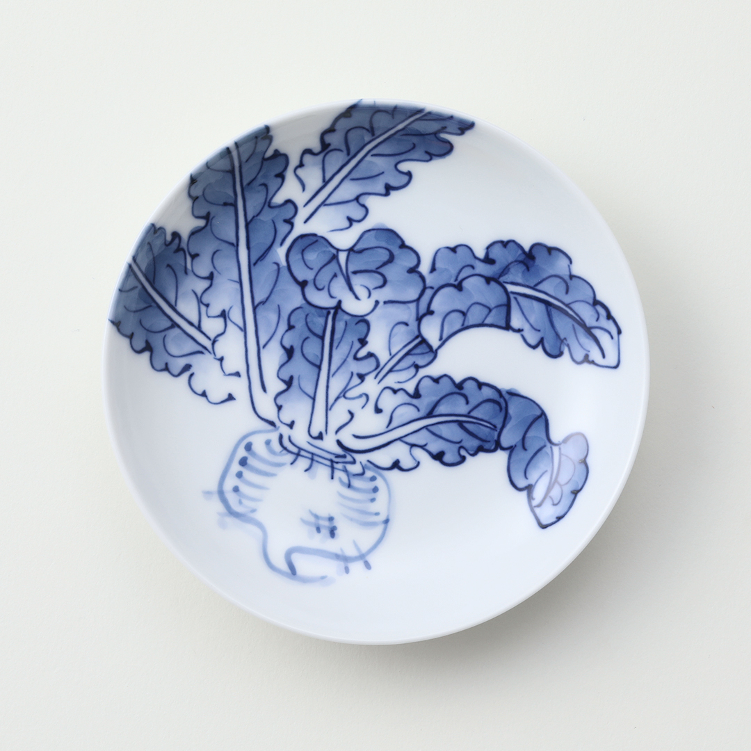 平戸蕪絵豆皿 ｜ みかわち焼 三川内焼- 総合サイト