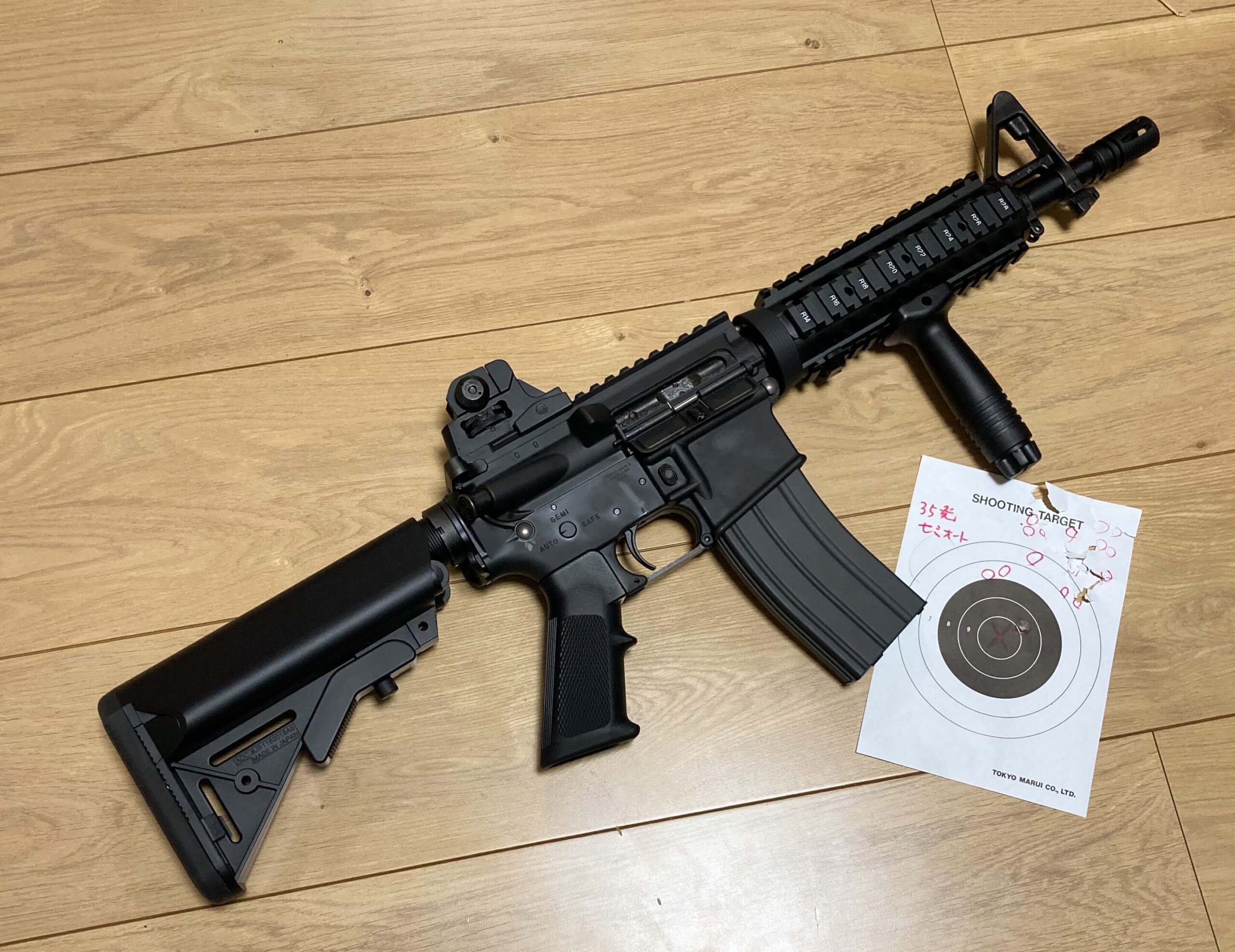 東京マルイ ガスガン MWS CQB-R BLOCK1 純正ロア一式 カスタム完成品