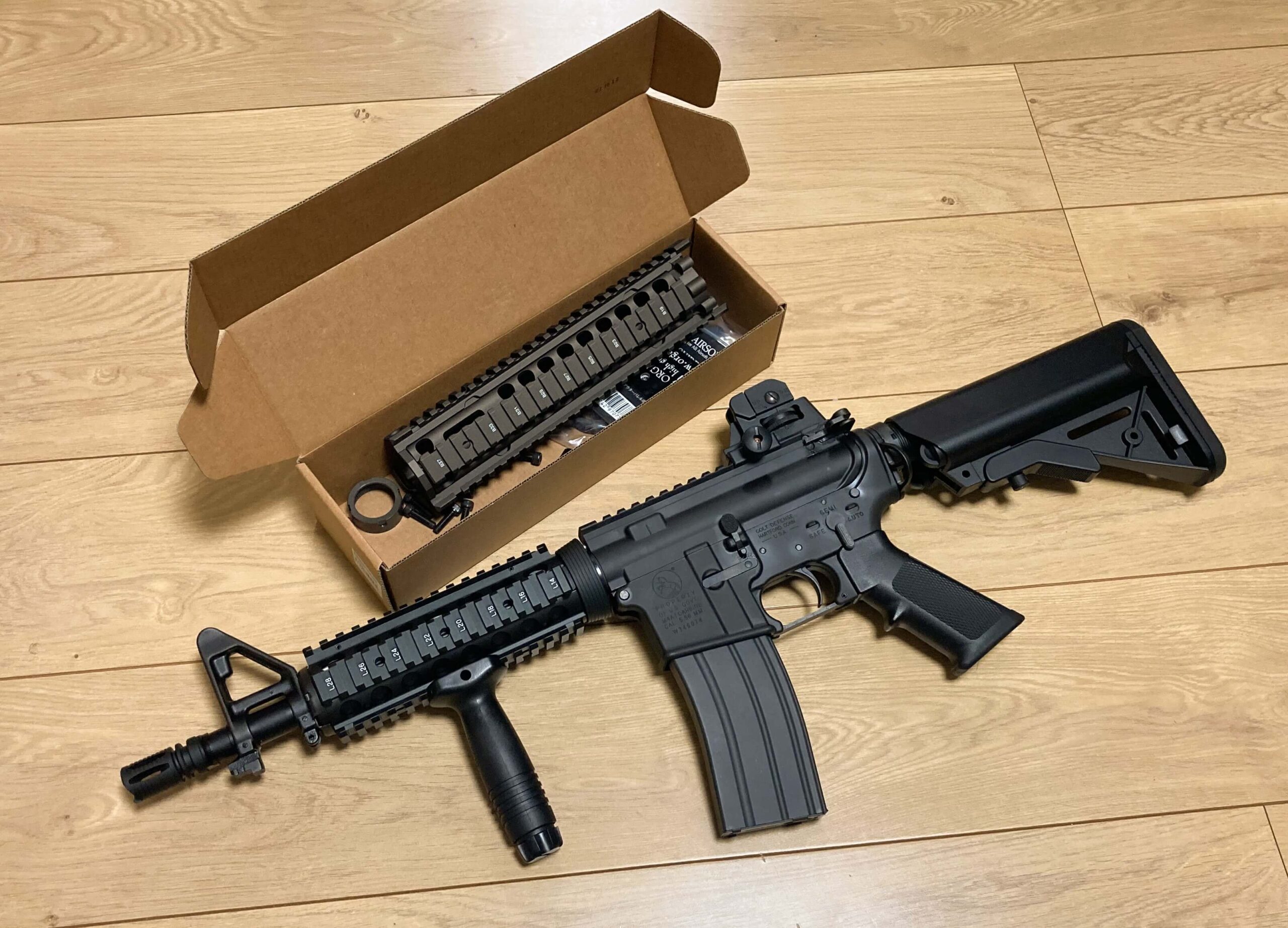 東京マルイ M4 MWS MK18 ガスブロ マーク18 モッド1 - ガスブロー