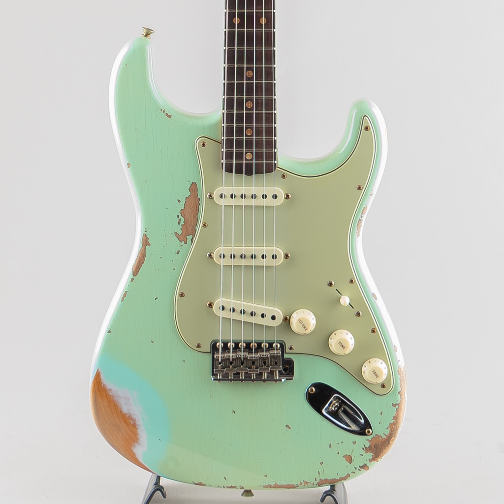 W25 Limited 1962 Stratocaster Heavy Relic/Aged Surf Green: エレキ