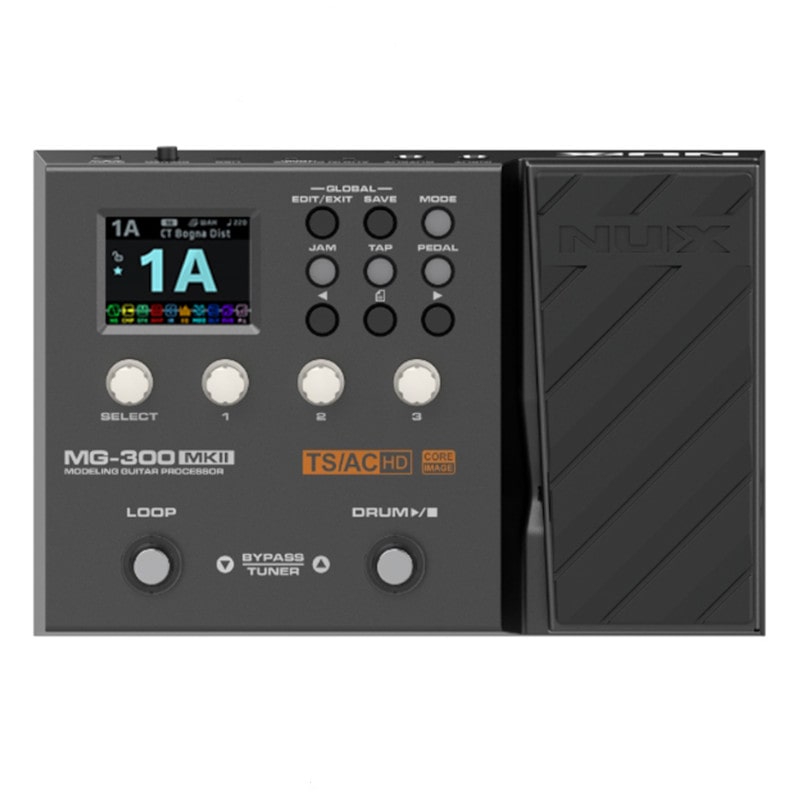エフェクター ギター アンプモデラー FX モデリング NUX MG-300MKII