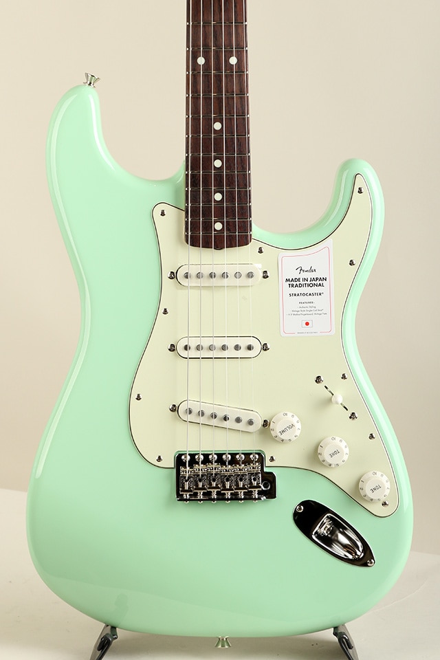 Yahoo!オークション - Fender JAPAN Stratocaster ST57 SURF GREEN フ