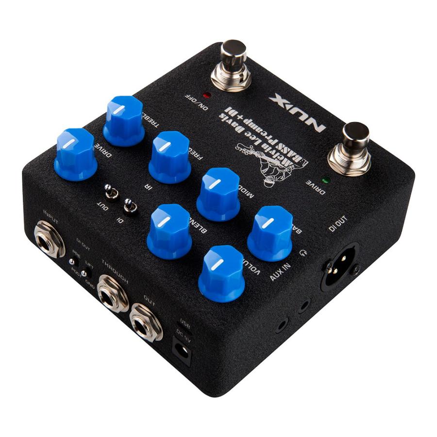 NUX MLD Bass Preamp + DI (NBP-5) ニューエックス プリアンプ