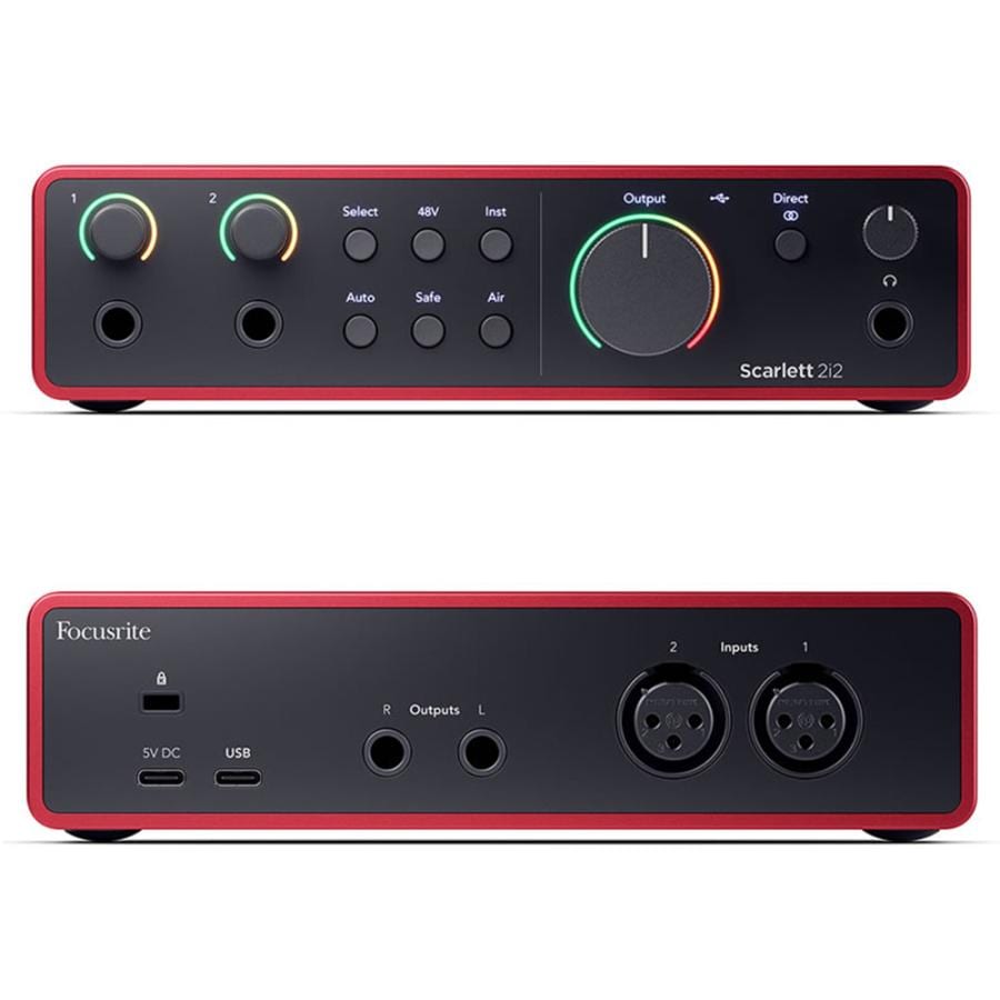 Focusrite オーディオ インターフェイス Scarlett 2i2 Studio 4th Gen