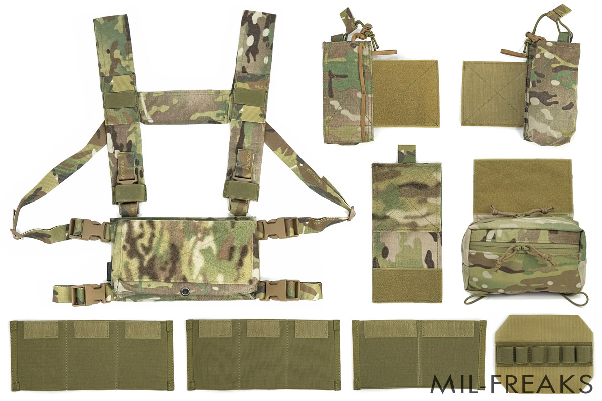 TMC Spiritusタイプ Micro チェストリグ フルセット マルチカム 実物