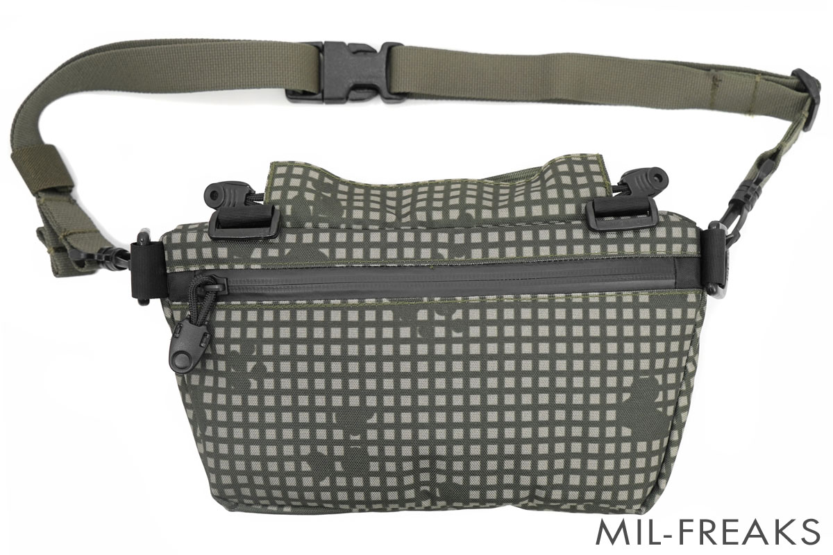 x115xTAYLOR HANGER POUCH TWIN ZIP ショルダー/ハンガーポーチ