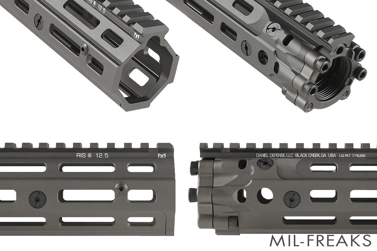 Airsoft Artisan DanielDefenseタイプ MK18 RISIII M-LOK ミドル