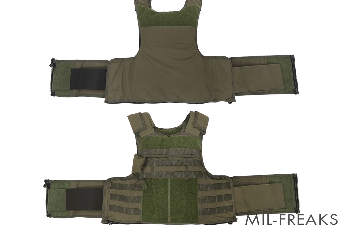 SHEKKIN GEARS PreMSA Paracleteタイプ RAV ボディアーマー スモーク