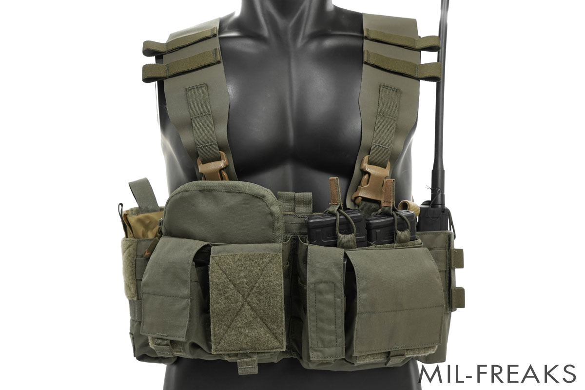 MAYFLOWER UW チェストリグ THE PUSHER Gen. VI レンジャーグリーン