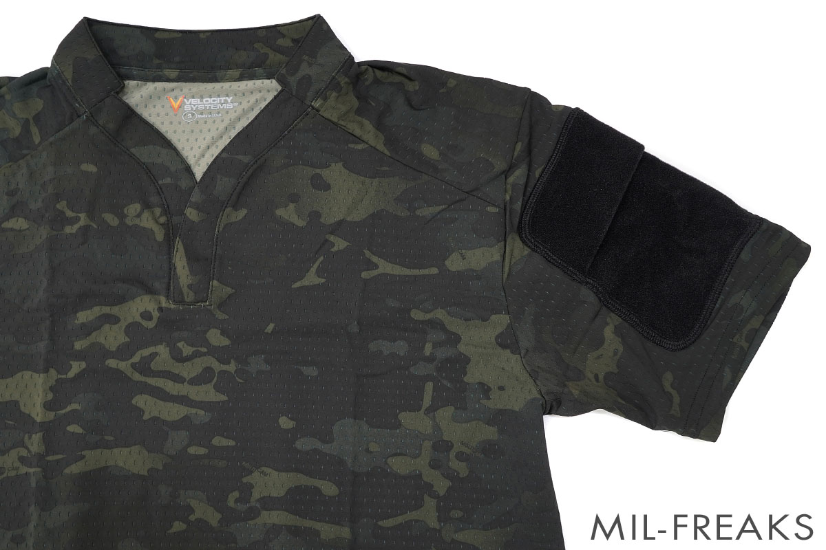 VELOCITY SYSTEMS BOSS Rugby ショートスリーブ シャツ マルチカム