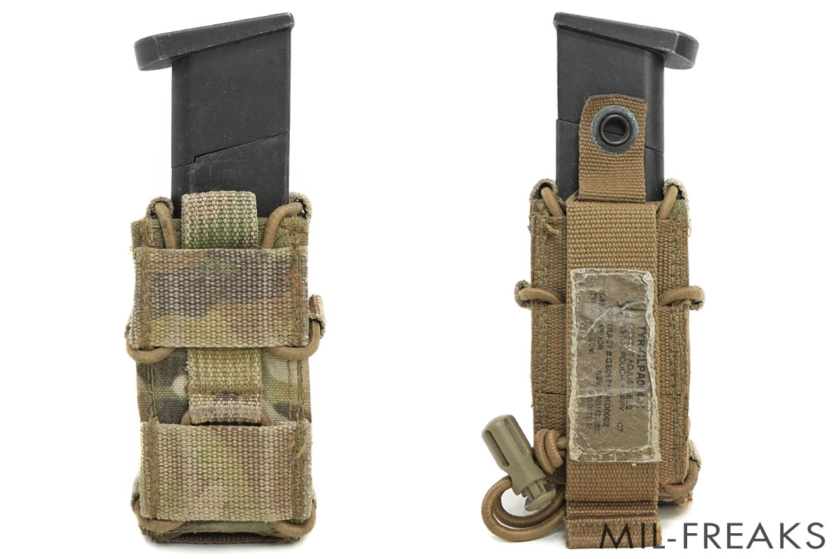 売りきり] 米軍実物 TYR Combat Adjustable ピストルマガジンポーチ